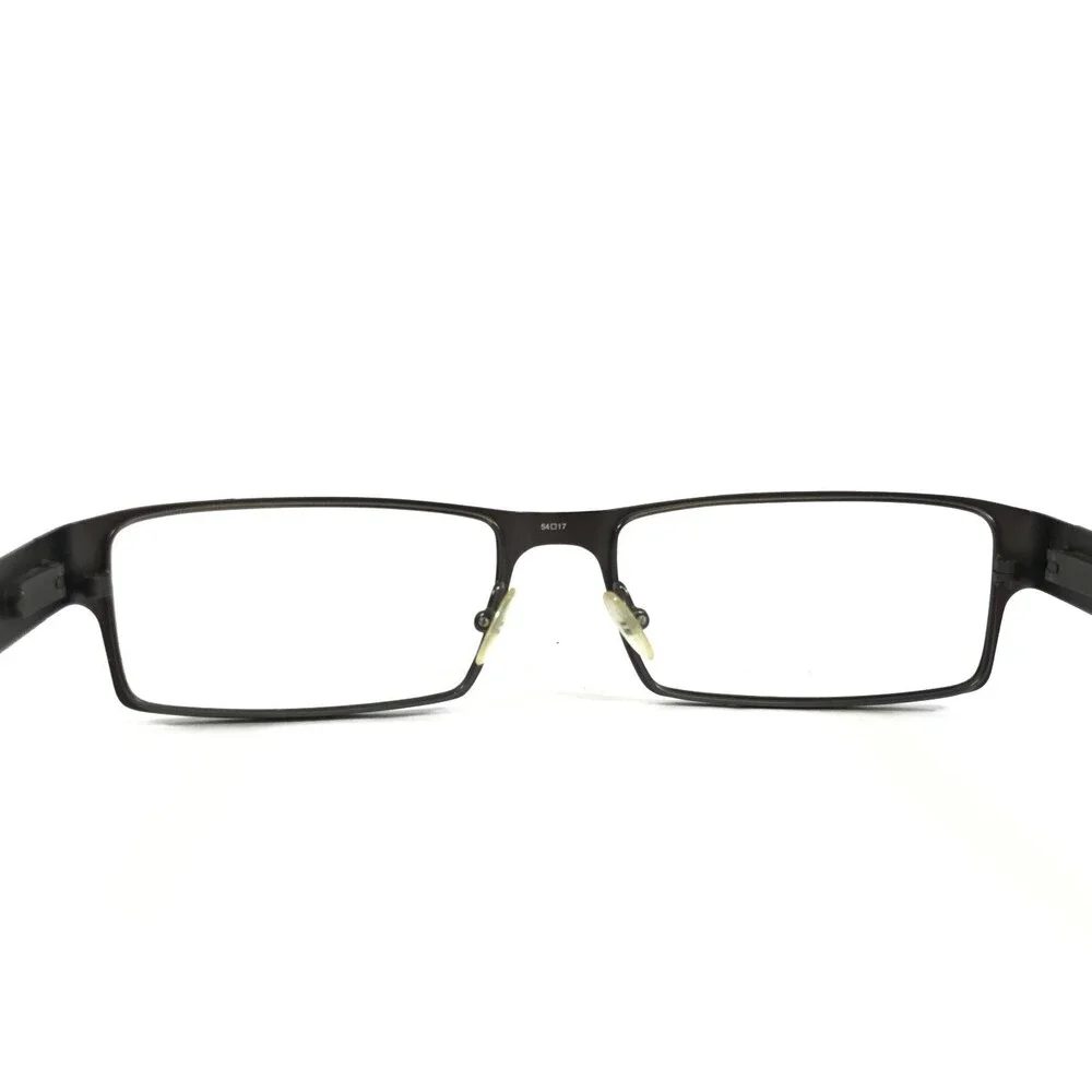 Alberto Romani Eyeglasses Frames AR1009 GM Gunmetal Faux Carbon Fiber 54-17-140